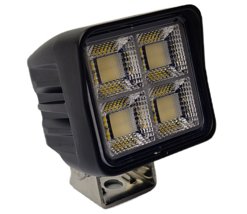 Lampa robocza LED OE Industry XTQ9 49W | 4873 lm | 9-32V | IP68 | Szeroka wiązka