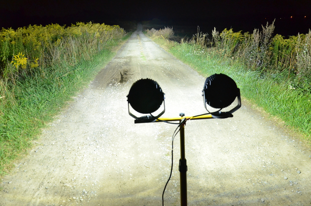 Lampy dalekosiężne led AY-70W 2 sztuki