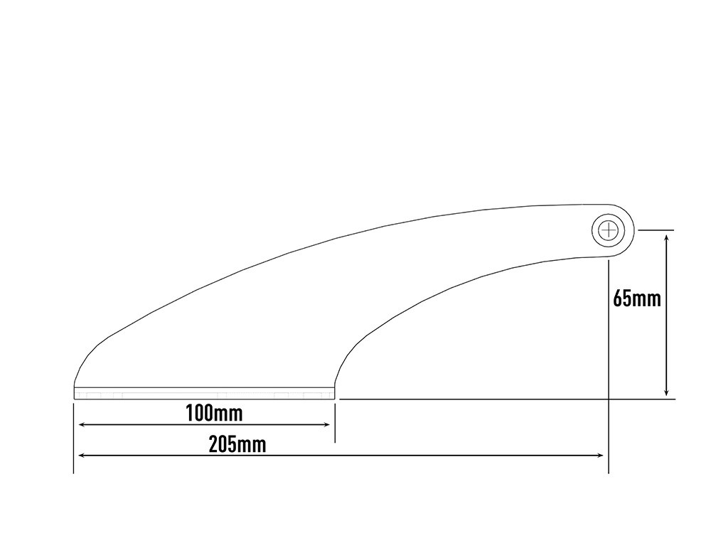 Zestaw do montażu na dachu lampy LAZER LInear 42/ Triple-R 24 - Toyota Hilux (2018 -) bez relingów dachowych