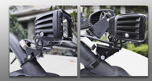 Uchwyty orurowanie Bull bar 38mm