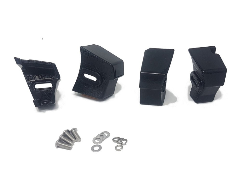 Zestaw dwóch lamp LAZER ST4 Evolution z systemem montażu w fabrycznym grillu - Ford Transit (2015 - 2019)