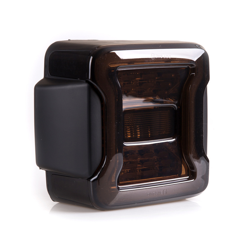 Lampy led tył JEEP WRANGLER  JK  2007-2018 SMOKED