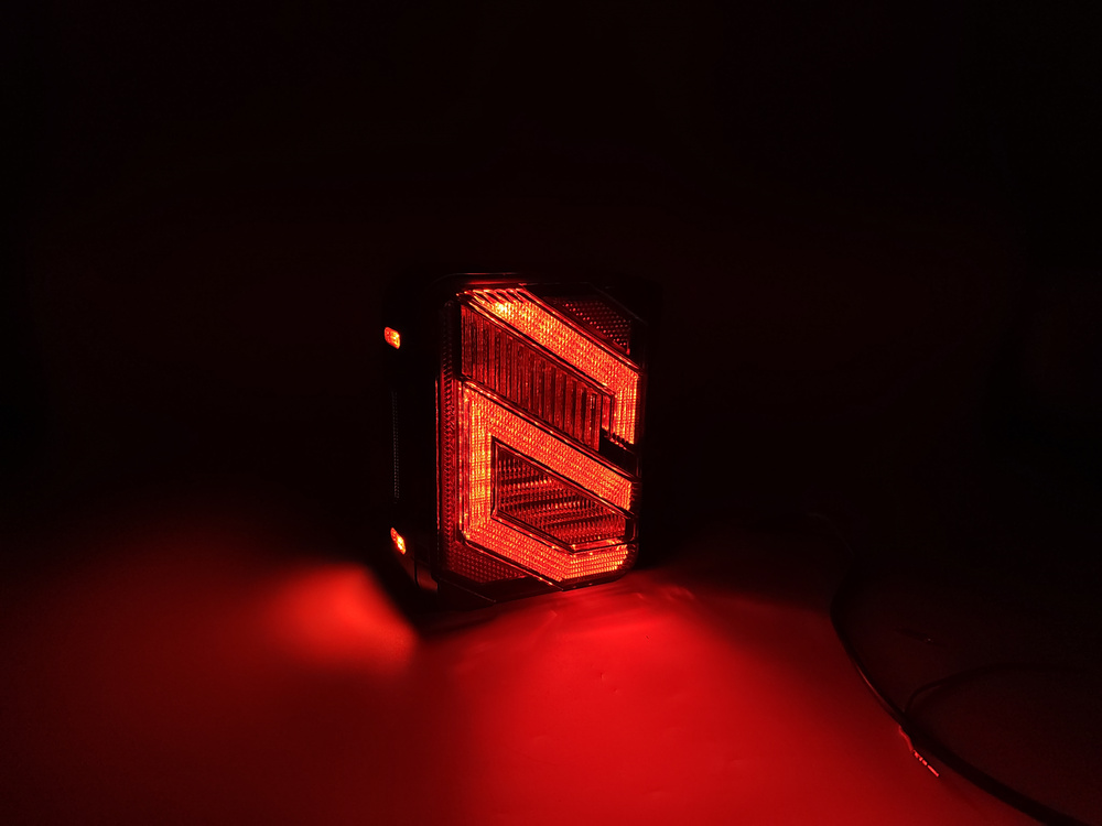 Kompletny zestaw nr 2 oświetlenia do Jeepa Wranglera JK