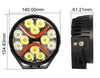 Lampa led Driving 6" 60W OSRAM P8 z AMBER DRL 