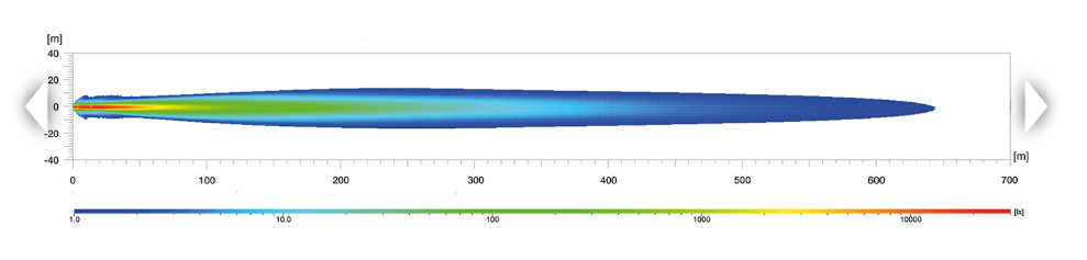 Reflektor Hella VALUEFIT Blade 7" 22 W LED Okrągły Chrome