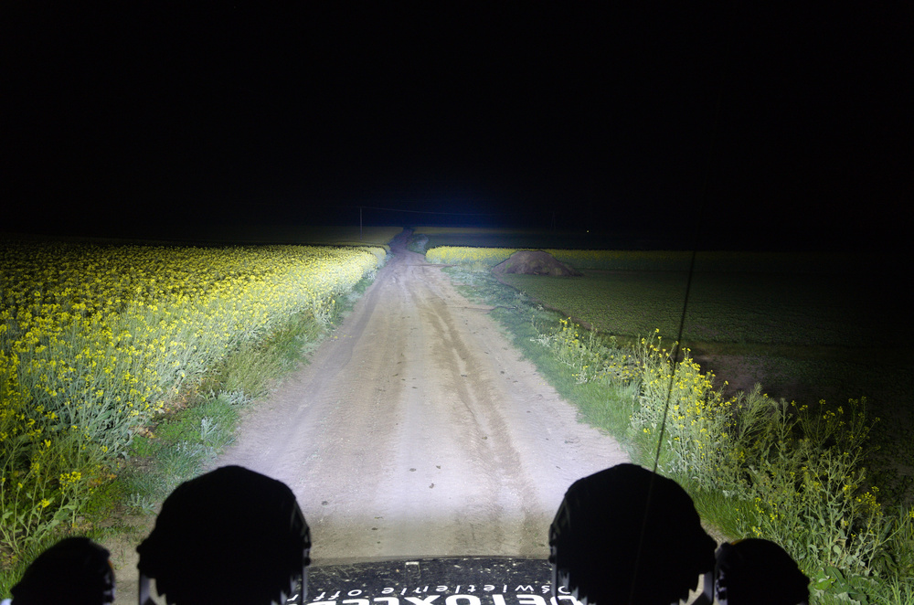 Halogeny dalekosiężne 7 cali D7-240-C DRL 2 sztuki