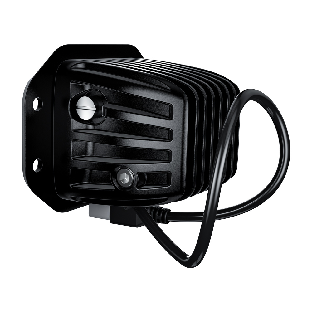 Lampa led dwufunkcyjna 40W E9 biało-czerwona