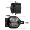 Halogeny Jeep Wrangler JK 2x20W DRL
