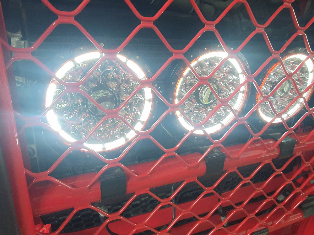 Halogeny led Monster DX-145 2 sztuki