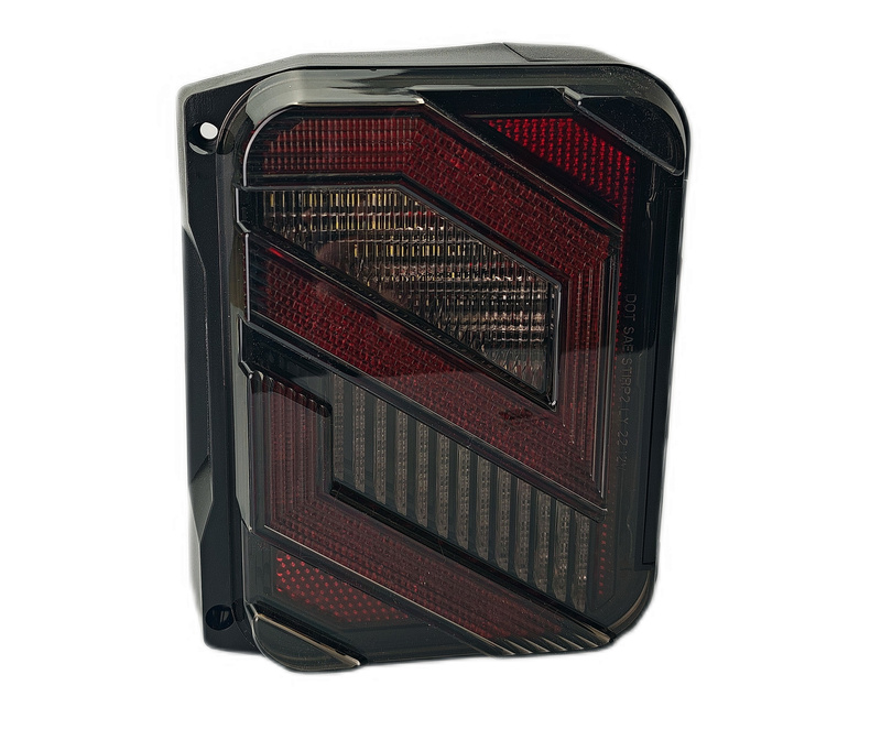 Tylne Lampy LED do Jeep Wrangler JK TYP2 – Przezroczyste (Clear)