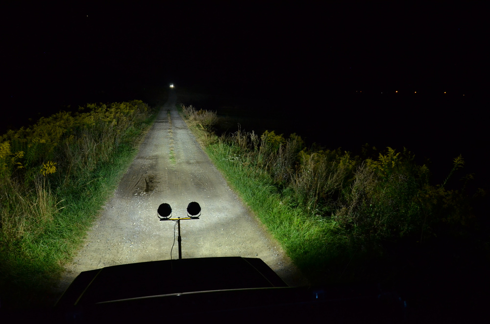 Lampy dalekosiężne led AY-70W 2 sztuki