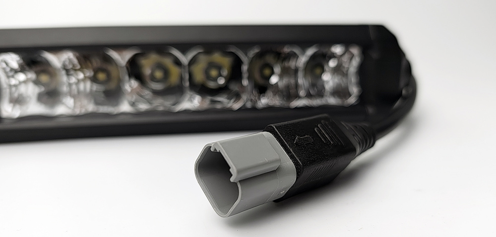 Led bar slim 6" 30W E9 Combo