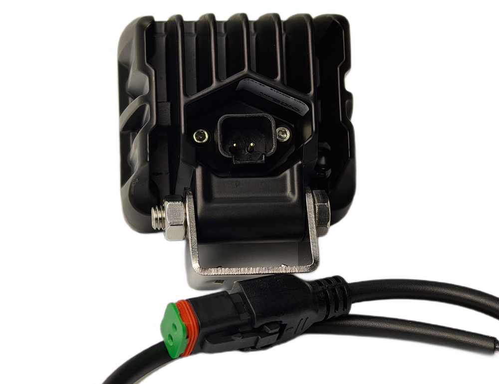 Lampa robocza LED OE Industry XTQ9 49W | 4873 lm | 9-32V | IP68 | Szeroka wiązka