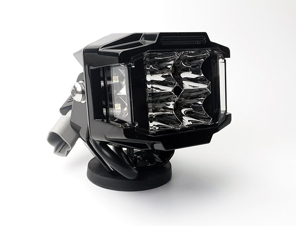 Halogeny dalekosiężne led 3,5" VisionMax-DX9941 2 sztuki z wiązką