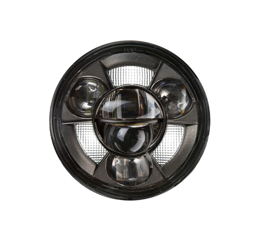 Reflektory Next7 Bi‑LED 7″ 2 sztuki komlet Jeep JK