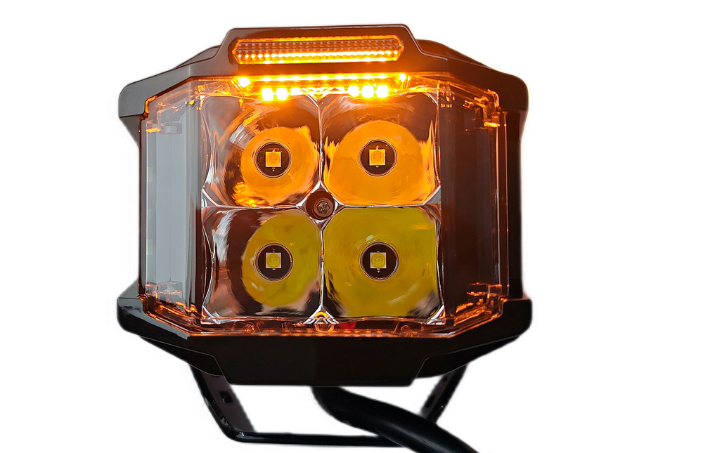 Halogeny dalekosiężne led 3,5"   VisionMax-DX9941  2 sztuki z wiązką