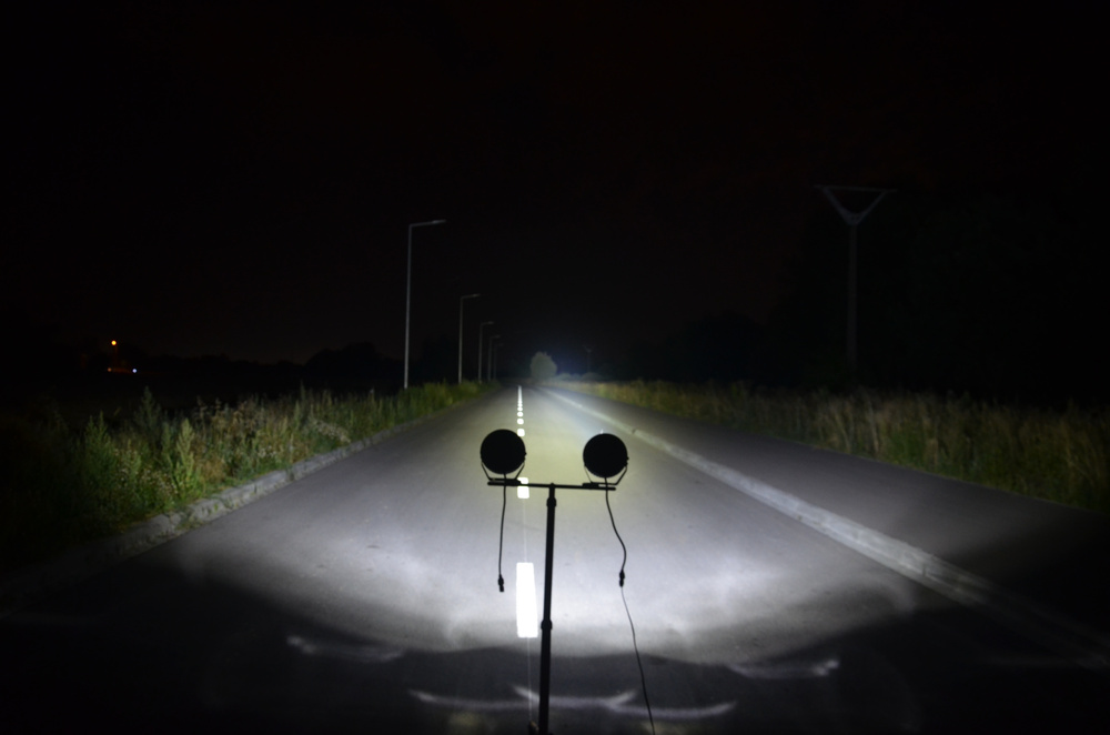 Lampy dalekosiężne led 7" 180W white 2 sztuki