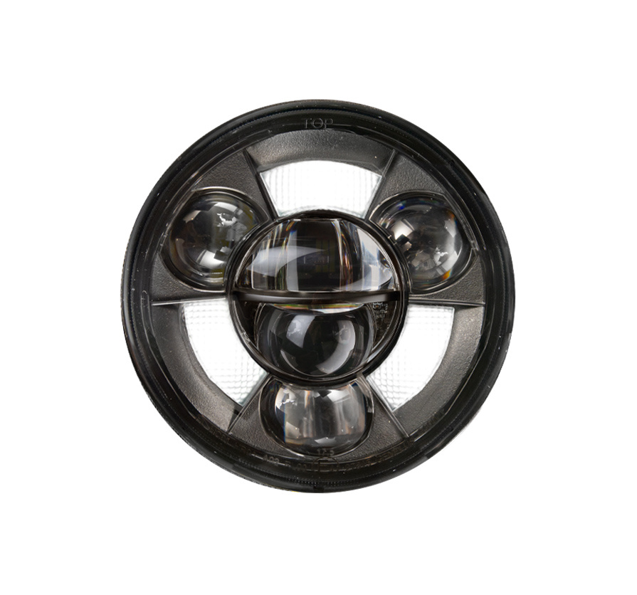 Reflektory Next7 Bi‑LED 7″ 2 sztuki komlet Jeep JK
