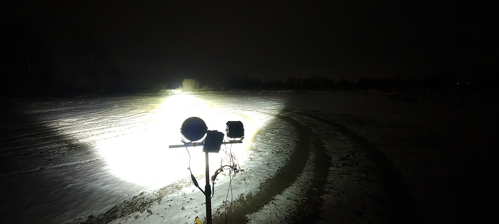 Halogeny dalekosieżne HD-650 z DRL + kabel