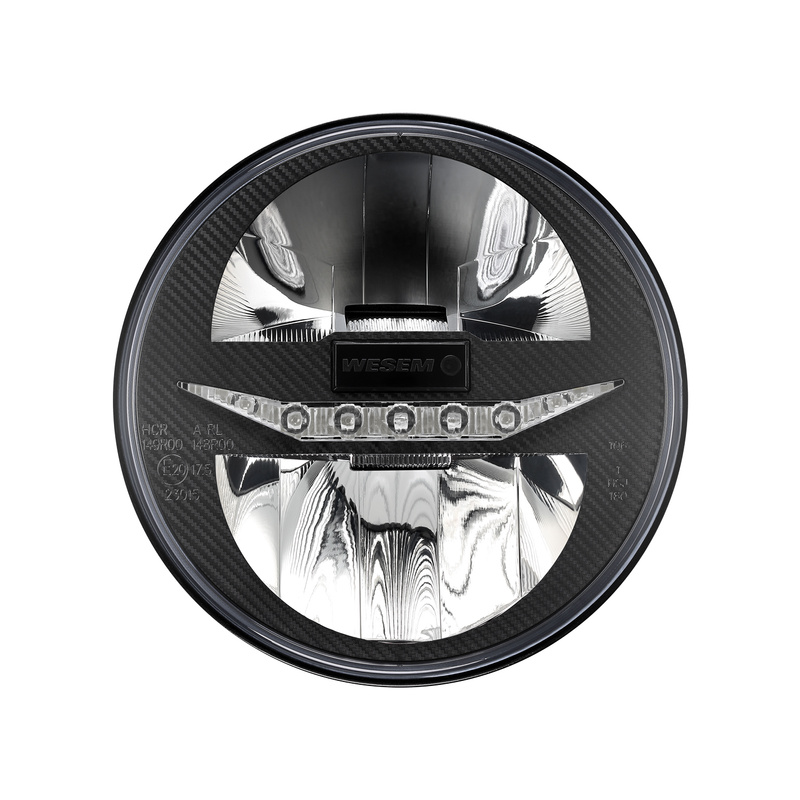 Reflektory led przednie Jeep JK Wesem 7" 2 sztuki Homologacja E20