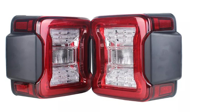Lampy led tył JEEP WRANGLER  JK  2007-2018 Clear