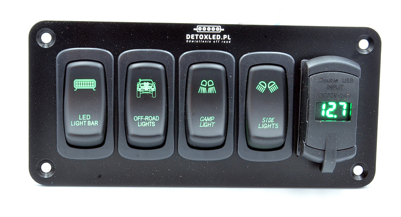 Panel sterowania DXS4-VOL-2USB