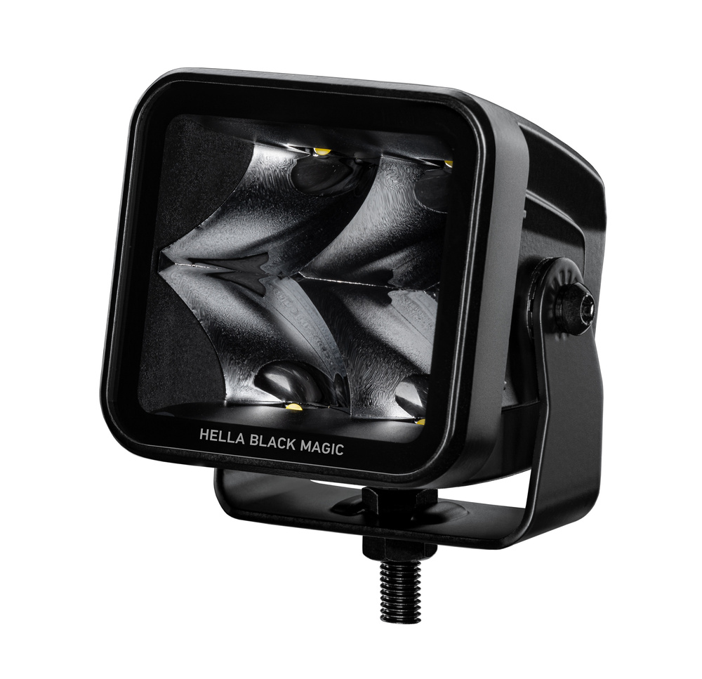 Reflektor Hella Black Magic Cube LED 3.2" Spot zestaw 2 szt