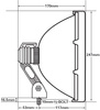 Lightforce Extraljus Blitz 240 mm 12V 100W