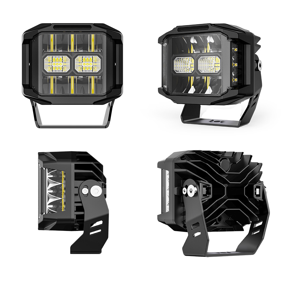 Halogeny dalekosiężne led VisionMax-DX9961 2 sztuki z wiązką