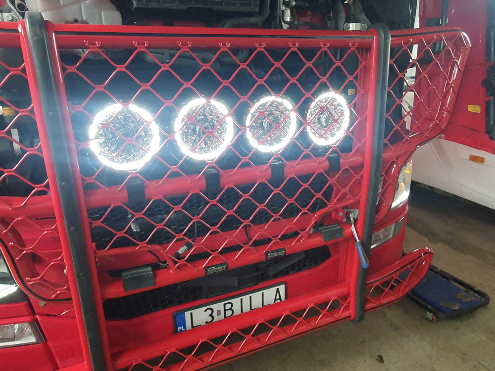 Halogeny led Monster DX-145 2 sztuki