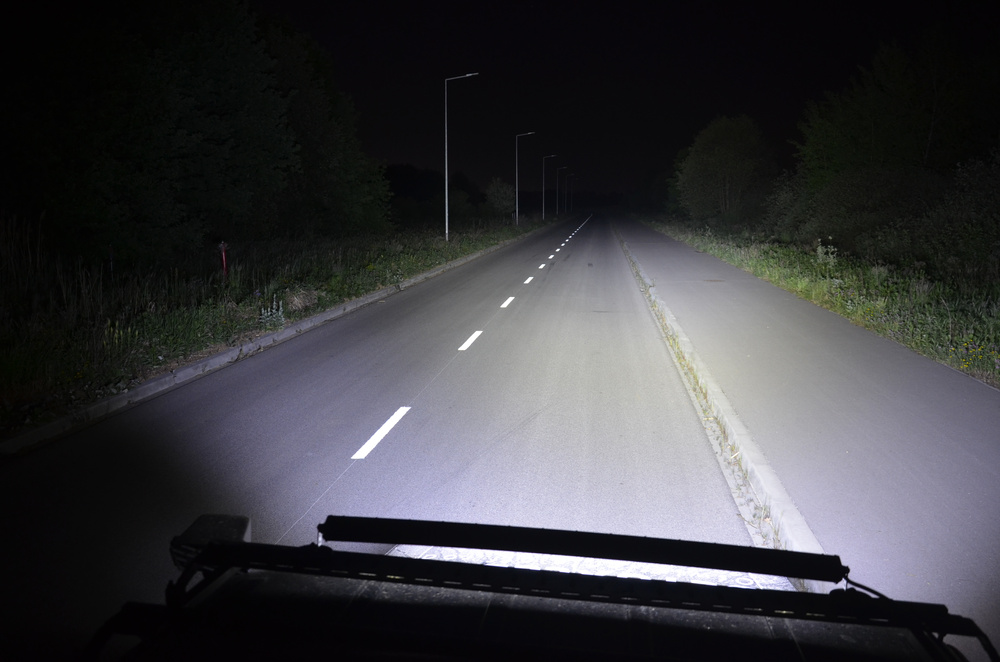 Led bar slim 84 cm 80W zakrzywiony