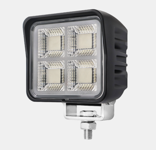 Lampa robocza LED OE Industry XTQ9 49W | 4873 lm | 9-32V | IP68 | Szeroka wiązka