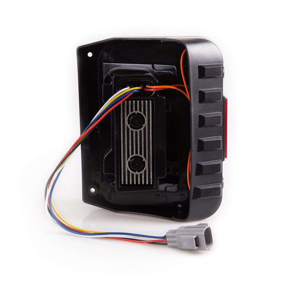 Tylne Lampy LED do Jeep Wrangler JK TYP2 – Przezroczyste (Clear)