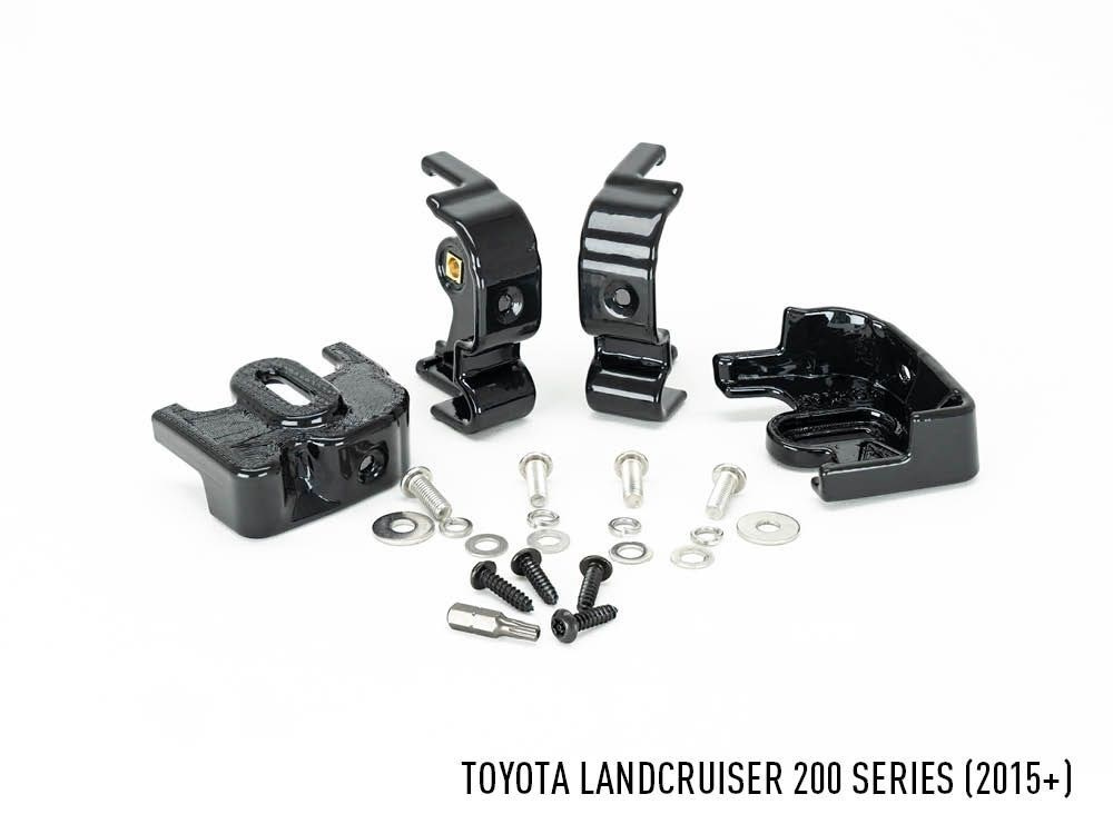 Zestaw dwóch lamp LAZER TRIPLE-R 750 (Gen2) z systemem montażu w fabrycznym grillu - Toyota V8 LC200 Series (2015 -)