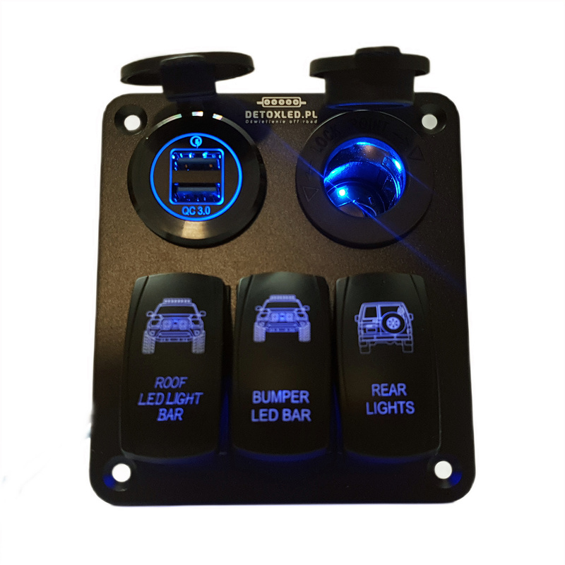 Panel sterowania  DX31-DC-2USB