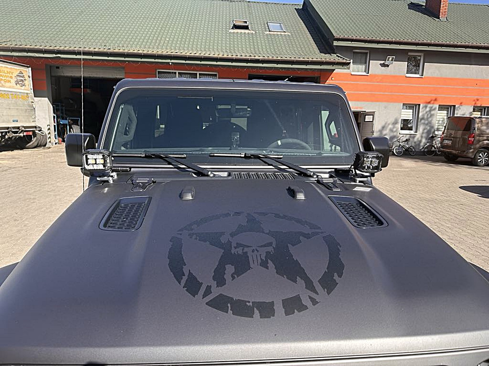 Halogeny dalekosiężne led VisionMax-DX9961 2 sztuki z wiązką