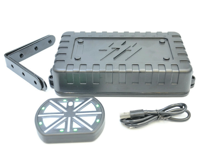 Panel sterujący oświetleniem bezprzewodowy DX-8led-w