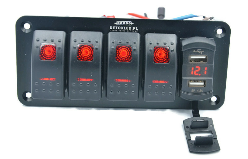 Panel sterowania DX4R-VOL-2USB