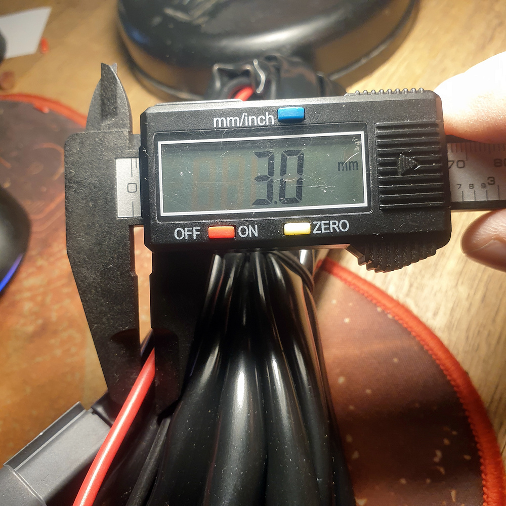 Okablowanie , przewód do lamp roboczych AWG16