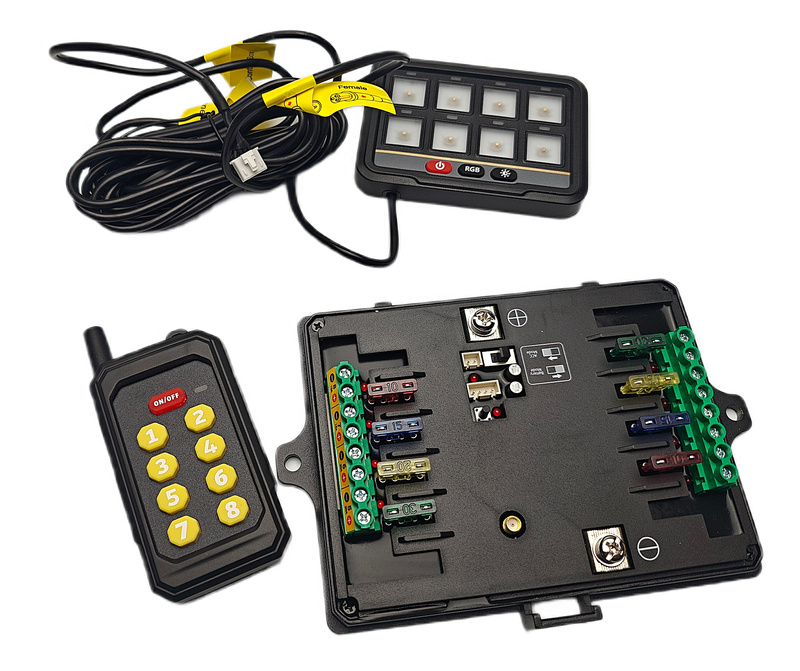 Panel sterowania S8-LUX-RBG