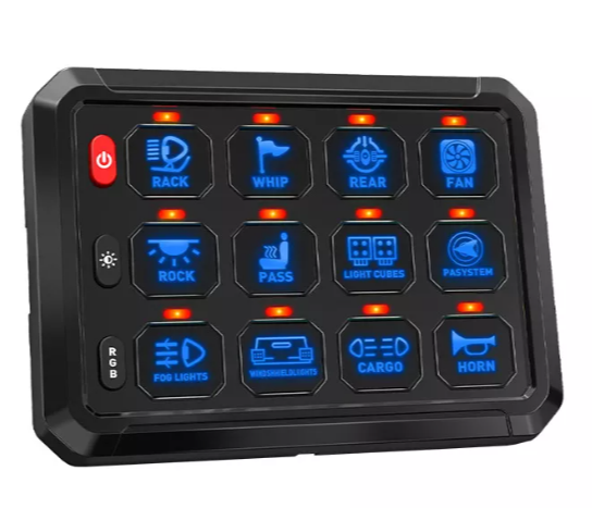 Panel sterujący oświetleniem S12-RGB-APP